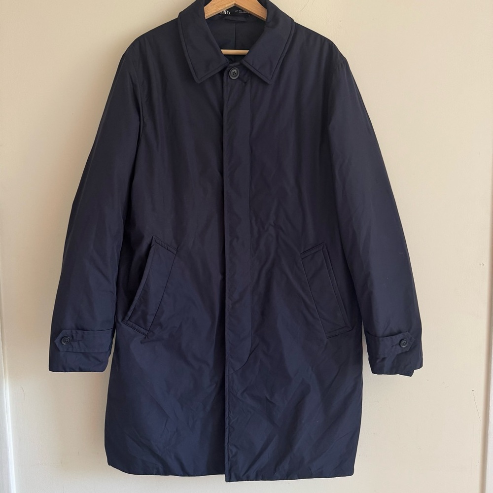 Zara Navy Coat